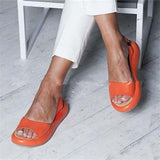 Sandals 2020 Flip Flops Candy Color Summer Rome Slip-On Breathable Non-slip Shoes Sandal Woman Slides Solid