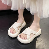 New Platform Sandals Female Summer Wear Sense Sandals Light Summer Fashion Beach Flip-flops Female Slippers