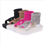 Women's New Korean Version Of Xia Student Shoes With Polyamine Liposmide Soft-Bottomed Knitted Wool Women's