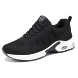 Women Lightweight Flats Shoes Casual Trainers 2021 fashion Lace-Up Mesh Soft Outdoor Sports Breathable Running