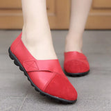 Sale Woman's Flats Shoes woman Soft Genuine Leather Big Size Boat Shoes for Women shose summer