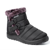 Boots Female Velcro Winter Shoes Women Waterproof Snow Boots Lightweight Women Casual Ankle Boots Keep Warm Botas