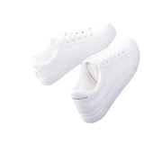 Breakj New Small White Shoes Female Korean Version Of Students With Flat Shoes Flat Sports Leisure Round Head Flat Women's Single