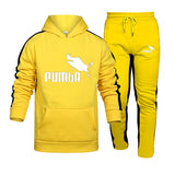 Fashion Clothing Men Sets Two Pieces Casual Sweatshirts Cotton Men Tracksuit Hoodies+ Pants Sport Shirts Autumn Set