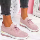 Women Vulcanized Shoes Mesh Light Breathable Women Sneakers Flats Casual Female Trainers Walking Shoes Zapatillas