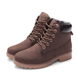 Boots For Women 2021 New Brand Snow Boots Fashion Warm Winter Boots Women Solid Square Heel Shoes Woman Plus Size