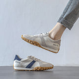 Training Shoes Soft Leather Small White Shoes Soft Soles Soft Surface Comfortable Women's Shoes 2024 New Agan Shoes Leisure Sports
