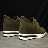 Shoes Women Casual Lace Up High Heels Female Wedges Sneakers Fashion Breathable Comfort Increase Within Shoes for