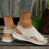 Summer Women Sandals Casual Platform Fashion Shoes For Women Wedges Beach Female SlipOn Comfortable Plus Size Sandalias