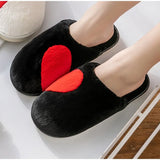 Warm Winter Slippers Faux Fur Comfort Fluffy Plush Cartoon Female Home Furry Indoor House Shoes Ladies Bedroom Plus