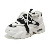 Breakj Korean Version Of The New Dad Shoes Female 2024 Spring Student Sports Running Shoes Casual Shoes Platform Shoes