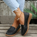 Doudou Shoes For Women In Summer 2023 Round Head Flat-Bottomed Simple Casual Mother