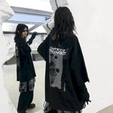 t shirt male female clothes 2020 dark graffiti rose T-shirt loose funeral print short-sleeved couple summer tops