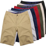 Summer Casual Shorts Classic Mens Fashion Shorts Cotton Knee Length Chinos Sweatpants Shorts Big Size 44 Masculina Bottom