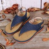 Fashion Clip Toe Wedge Sandals Women Summer PlatformSandalias Mujer 2022 Thick Sole Shoes Ladies Sandalias De Las