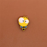 Sale 1pc Animals PVC Shoe Charms Shoe Buckle Accessories Cute Pug Face Shoe Decoration for croc jibz Kid's Party