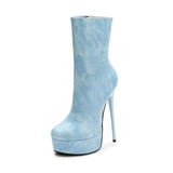 and American Fashion Over The Knee Boot 2020 New Stovepipe Women Boots 15 Cm Super High with Long Boots Sexy High