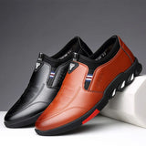 New Leather Shoes Men's Leather Spring Men's Business Casual Soft-Soled Non-Slip Breathable All-Match