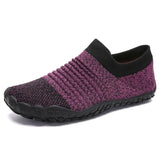 Women Barefoot Five Finger Shoes Breathable Mesh Sports Sneakers Slip-On Running Casual Flats Outdoor Beach Shoes