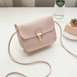 Women Messenger Bags Woman Bag 2019 Famous Brands Women Fashion Solid Color Cover Lock Shoulder Crossbody Phone beach Bag