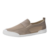 Breakj Summer New Men's Canvas Shoes Can Beperilable Light Casual Shoes One Foot Pedal Men's Shoes Old Beijing Cloth