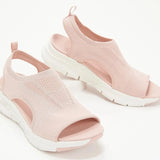 Women Sandals Plus Size 45 Ladies Wedge Shoes Mesh