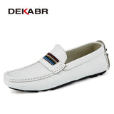 Fashion Men Shoes Genuine Leather Casual Soft Comfortable Loafers Male Moccasins Breathable Non Slip Driving