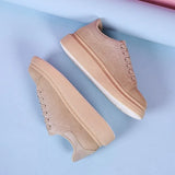 Women Shoes Sneakers Thick Bottom Casual Female Ballet Flats Fashion Platform Flat Shoes Zapatillas Mujer Zapatos De
