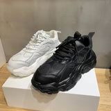 Sports Shoes Women 2024 Spring New Running Shoes Platform Dad Shoes Women Good Quality Small White Shoes