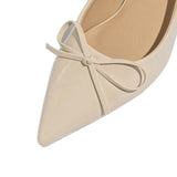 Breakj High-Heeled Sandals Women's Large Size 2025 Summer New Pointed Temperament Coarse-Heeled