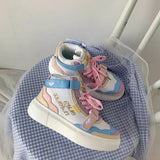 Cute Sneakers Ins Street Racket Platform Running Shoes Korean-Style Casual Student Women's