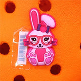 Sale 1pcs PVC Shoe Charms Cute Rabbit Baby Bottle Sieve Shoe Accessories Shoe Buckle Decorations fit Croc JIBZ Kids