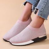 Women Sneakers 2022 Breathable Sport Sneaker Shoes Women Slip On Casual Zapatillas Mujer Gym Sports Shoes Female Free