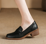 Woman Thick Low Heels Oxfords Shoes Round Toe Flats Loafers Femmes Sneakers All Match Creepers Ladies Platform