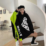 men's Hoodie 2020 spring New Korean Crew Neck Pullover Hoodie Loose Plus Fleece Hoodie Tide Student Casual Women