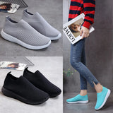 Breakj New Fly Weaving Shallow Mouth Low Help Light And Breathable One-Foot Pedal Round Head Large-Size Leisure Flat-Bottomed