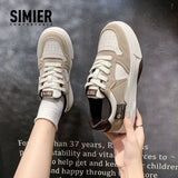 Shoes Children Autumn Mixed Batch 2024 New Platform Platform Black And White Color Basic Women's Casual Fat