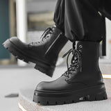 Breakj Platform Derby Martin Boots