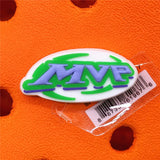 Ball Game Style PVC Shoe Charms Decorations Mini Basketball Soccer Rugby Designer Shoes Buckle Accessories Croc