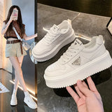Surface, Thick Soles, Small White Shoes, Women's 2024 Spring And Summer New Fashionable Shoes, Ins Board Shoes, Breathable Sports