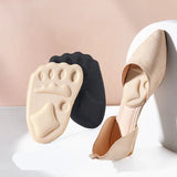Women Forefoot Pad for Shoes Relief Forefoot Insert Half Size Insoles Non-slip Sole Shoe Breathable Sweat Absorbing Foot