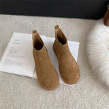 Slim And Comfortable ~ Casual Platform Snow Boots Women's Low-Slip Cotton Boots And Fluffy