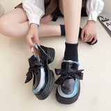 fashion cute Lolita shoes women thick heeled Mary Jane shoes New high heel Japanese JK uniform platform shoes teen girls