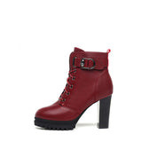 Breakj New 2023 Martin Boots Thick Heel Short Tube Women's Fashion