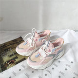 New sneakers women fashion platform sports shoes Japanese cute Platform lolita shoes college girls shoes INS shoes for