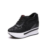 Breakj Women's Shoes 2023 New Summer Fashion Lace Breathable Mesh Gauze Cake Shoes Light And Comfortable Casual Shoes