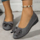 Breakj 2025 New Large-Size Tip-Tloping Single Shoes Women's Bean Shoes Sports Casual