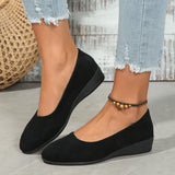 Breakj 2025 New Large-Size Tip-Tloping Single Shoes Women's Bean Shoes Sports Casual