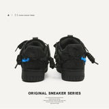 Breakj Shoes Destroy The Aesthetic Series Of Black Samurai Youth Trend Casual Set Low Help Men And Women With The Same Board Shoes Men's Shoes Men's
