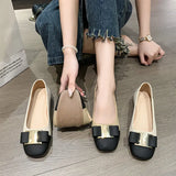 Fragrant Style Thick Heels Women's Spring And Autumn 2023 New Style Temperament Light-Mouth French Medium